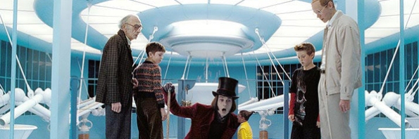 Johnny Depp, Willy Wonka, A Fantástica Fábrica de Chocolates